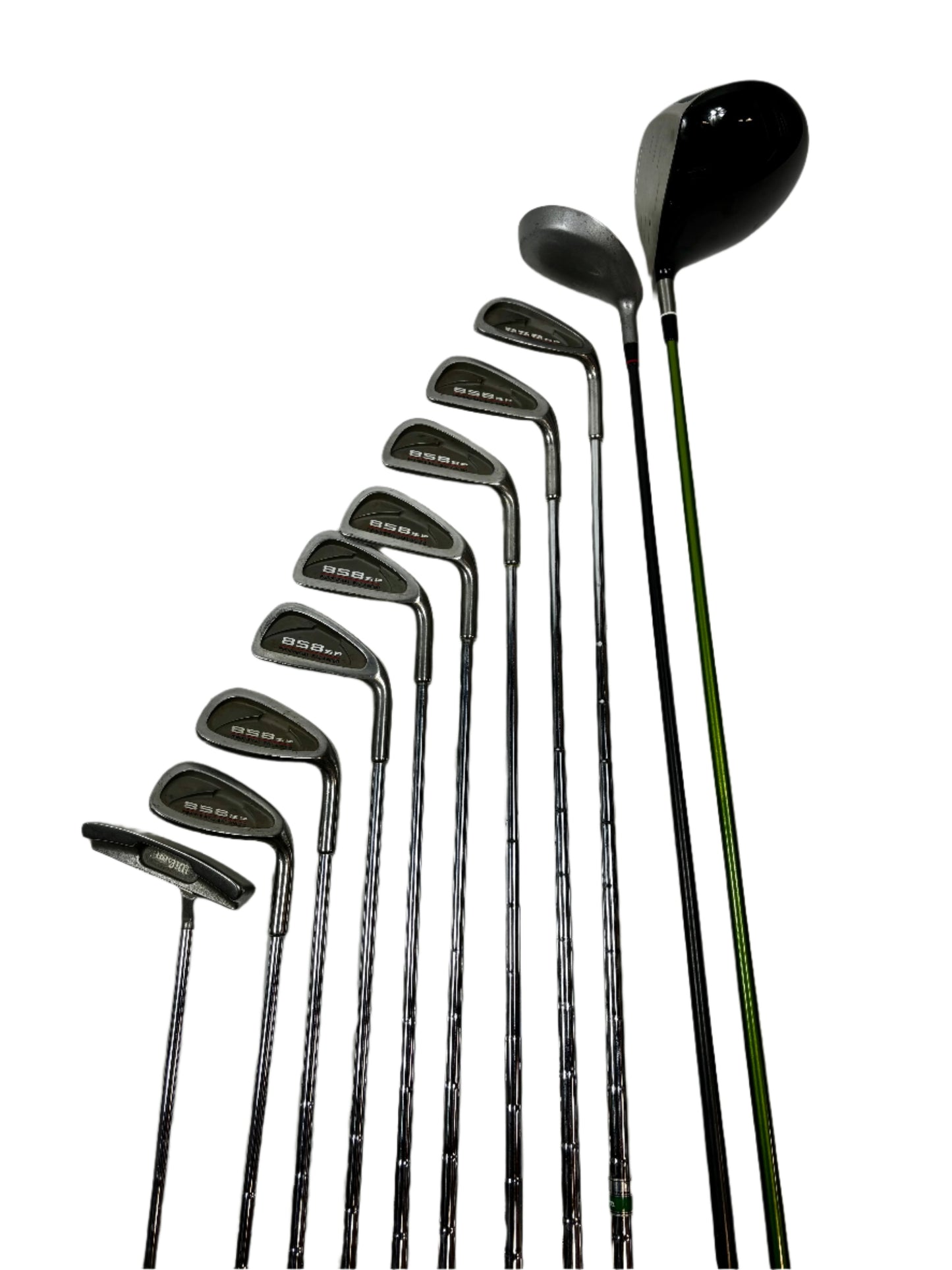 11 piece Full Set Putter, Irons, Wood, Driver