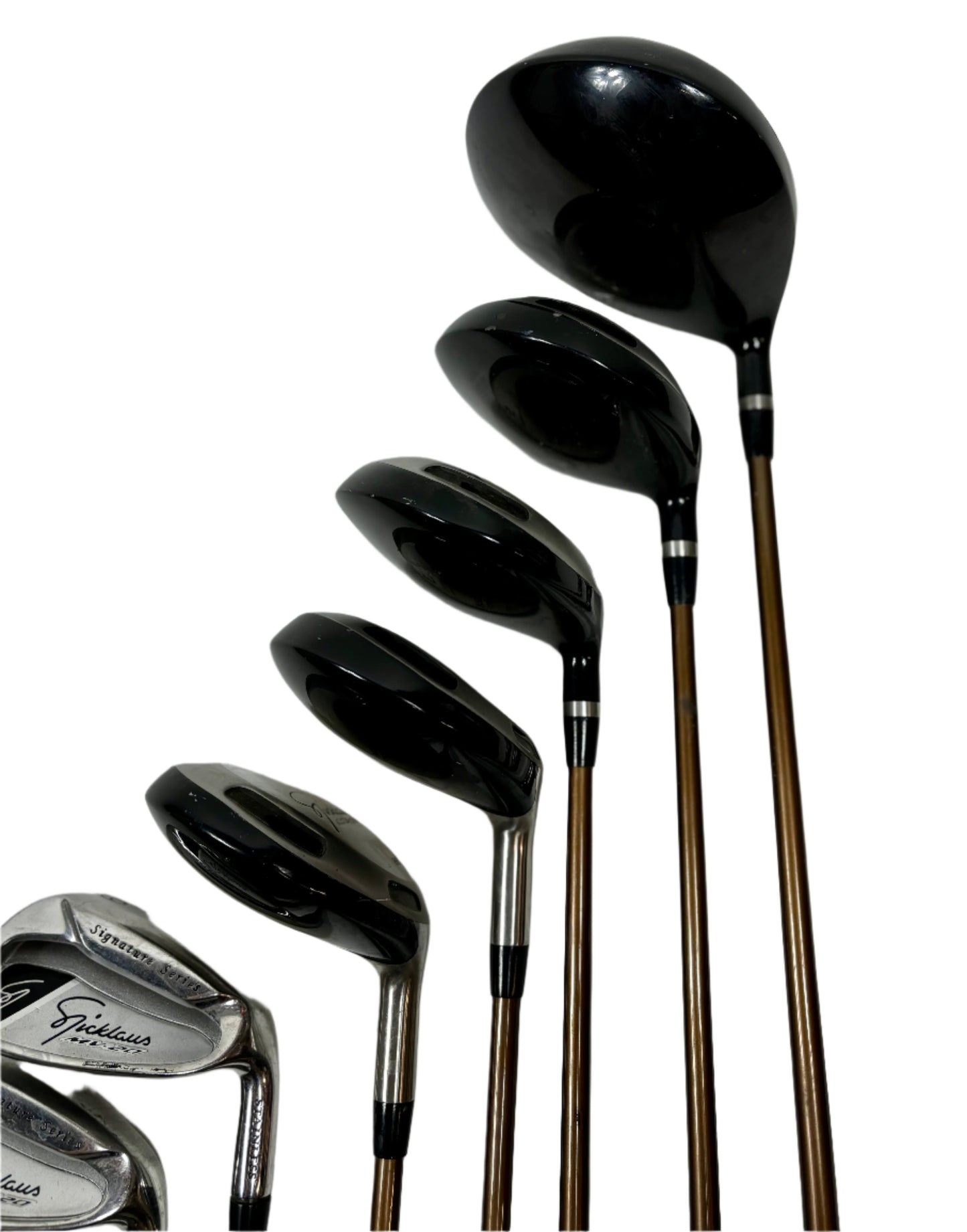 11 piece Golden Bear Jack Nicklaus Signature Series MV-20 Putter, Irons, Woods, Hybrids, Driver