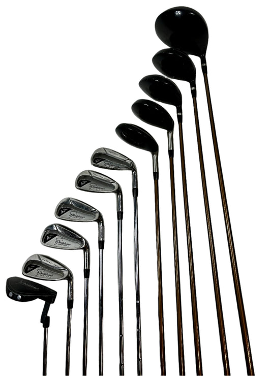 11 piece Golden Bear Jack Nicklaus Signature Series MV-20 Putter, Irons, Woods, Hybrids, Driver